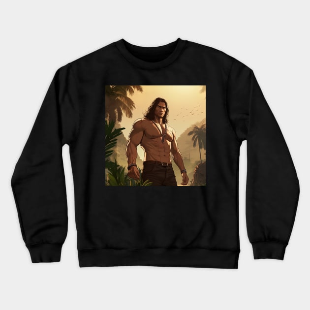 Tarzan Crewneck Sweatshirt by ComicsFactory